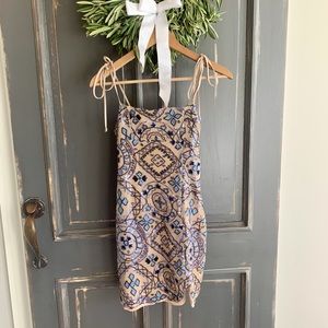 Free People Show Off Mini Dress